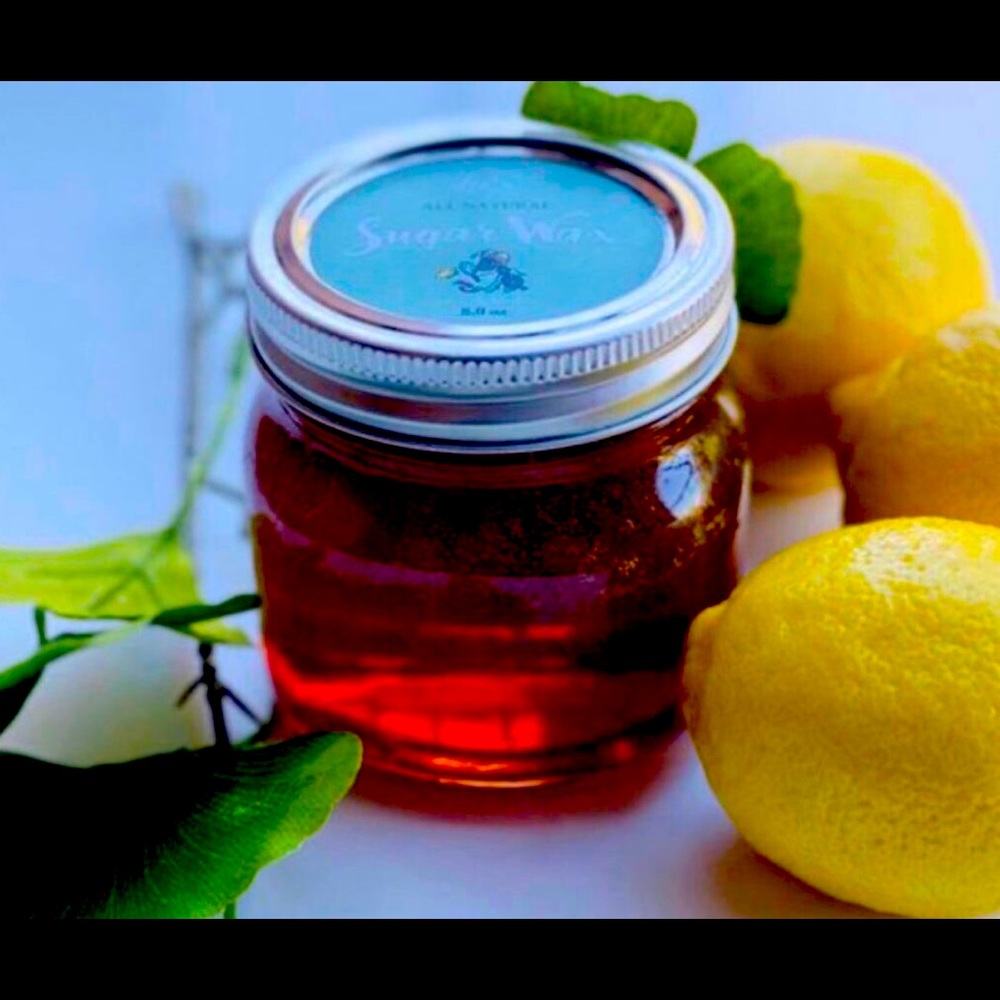 Organic Sugaring wax hair removal. Blemish removal and skin brightening.